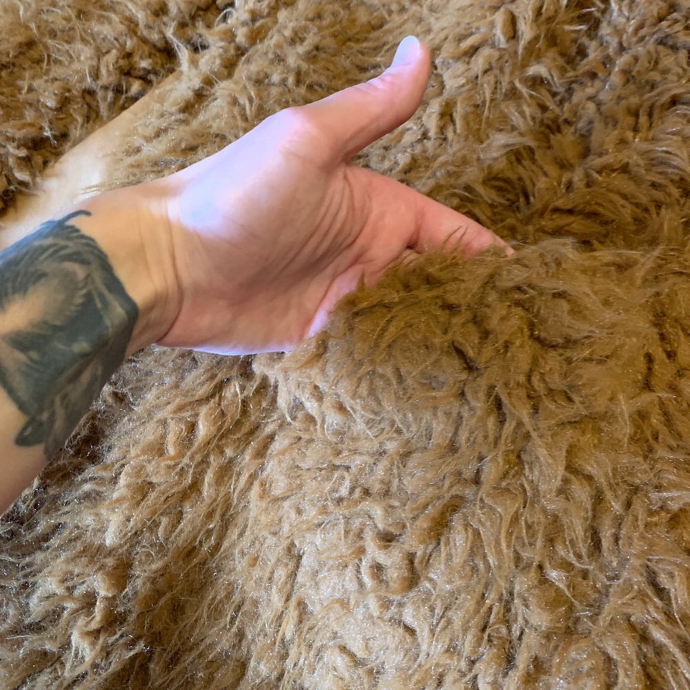 Camel Teddy Bear Jacket - image 2